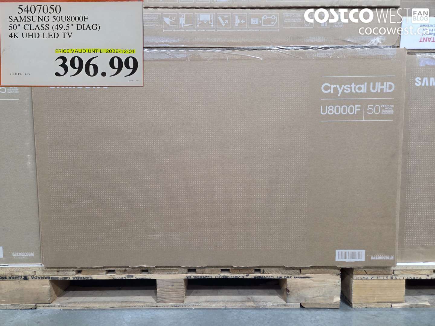 5407050 SAMSUNG 50U8000F 50