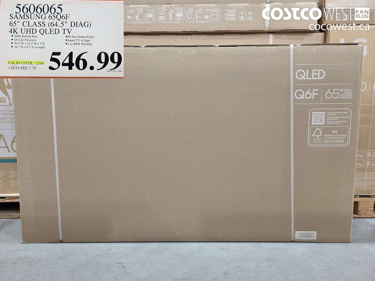 5606065 SAMSUNG 65Q6F 65