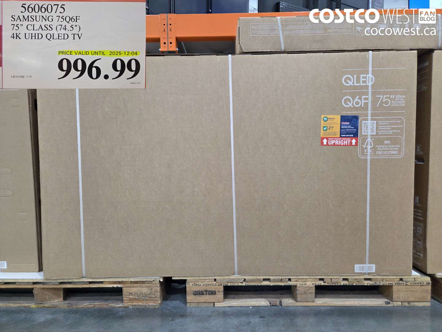 5606075 SAMSUNG 75Q6F 75