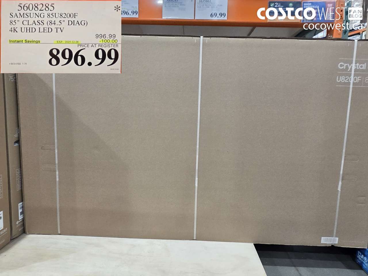 5608285 SAMSUNG 85U8200F 85