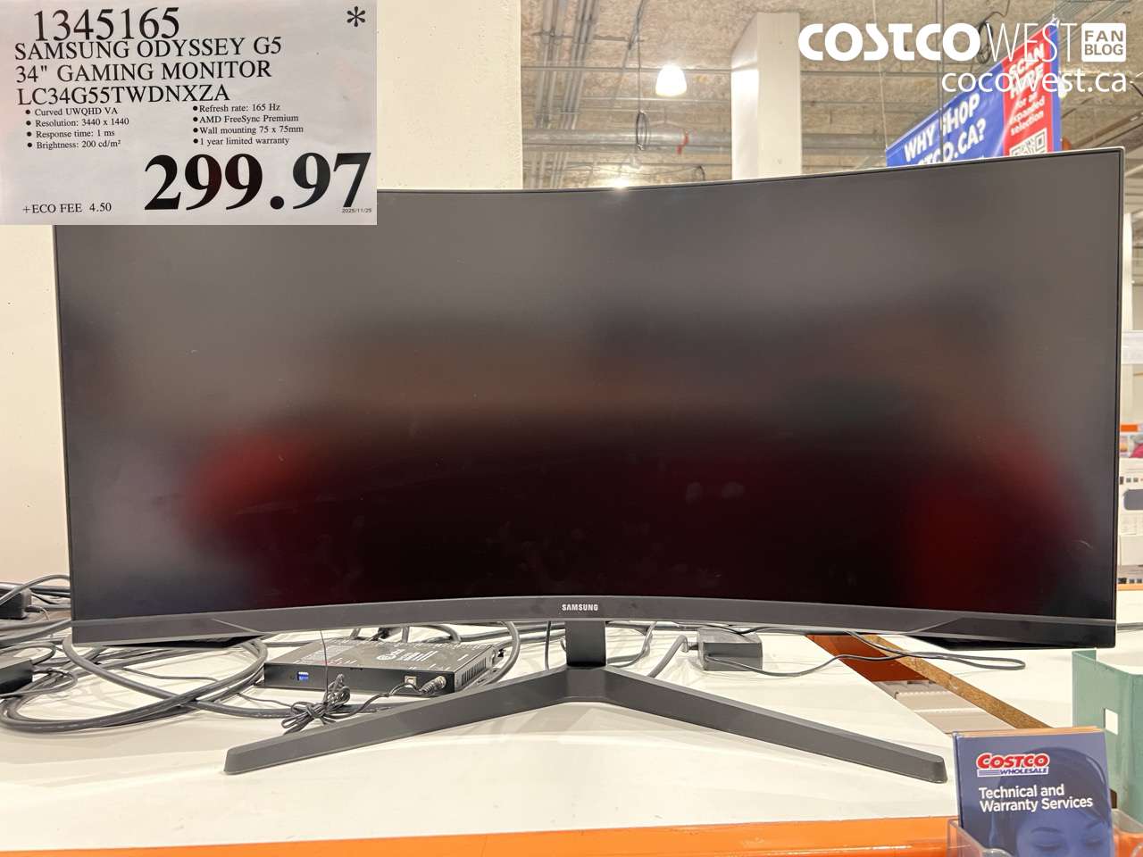 1345165 SAMSUNG ODYSSEY G5 34