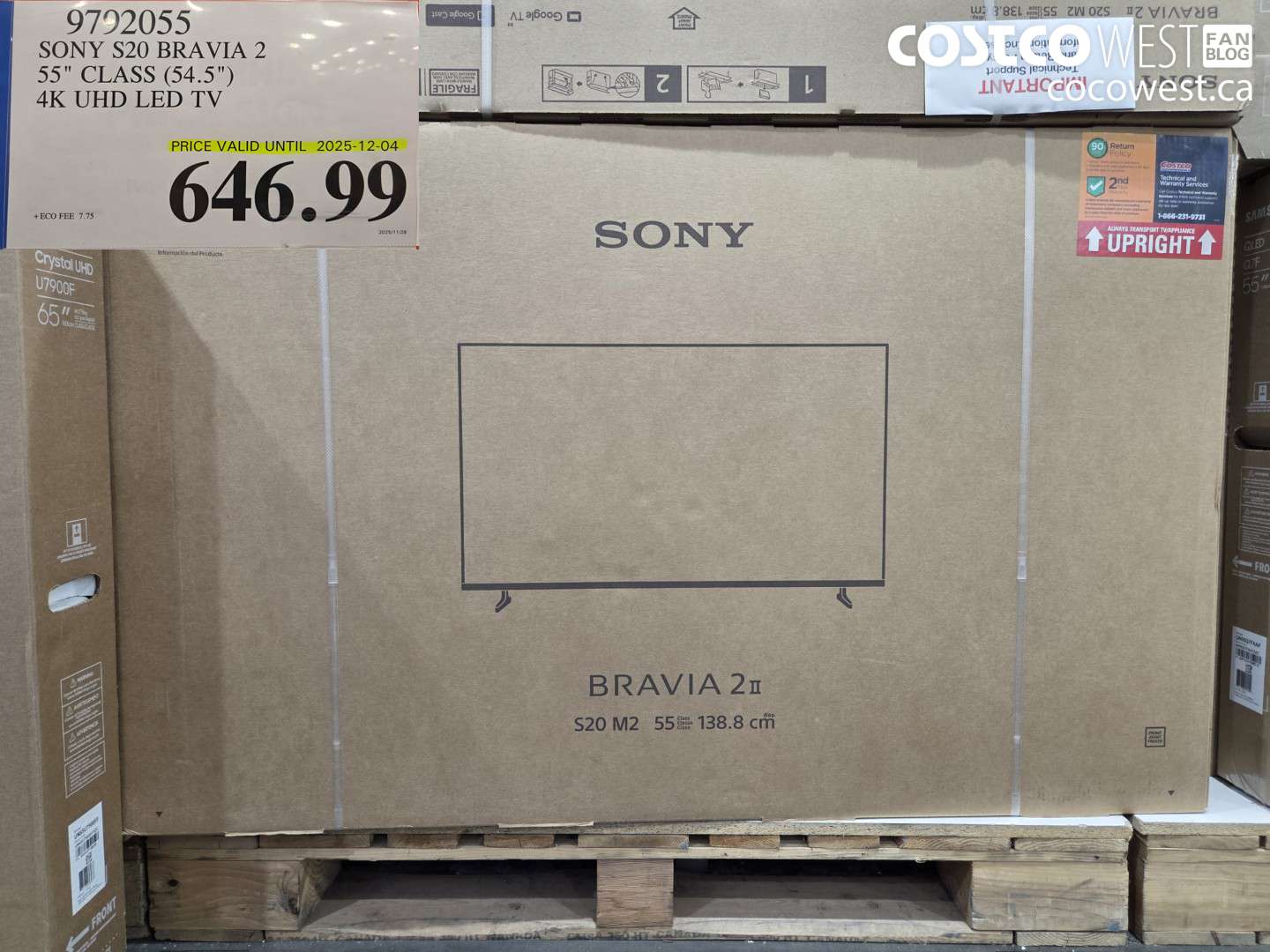 9792055 SONY S20 BRAVIA 2 55