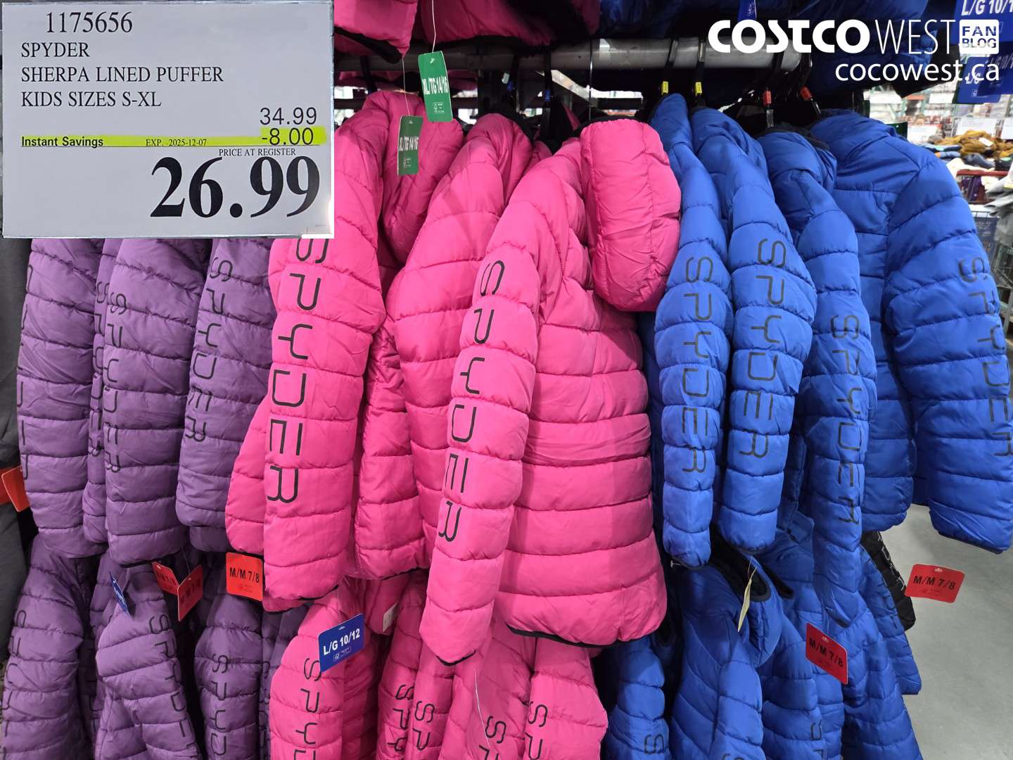 1175656 SPYDER SHERPA LINED PUFFER KIDS SIZES S-XL ($8.00 INSTANT SAVINGS EXPIRES ON 2025-12-07) $26.99
