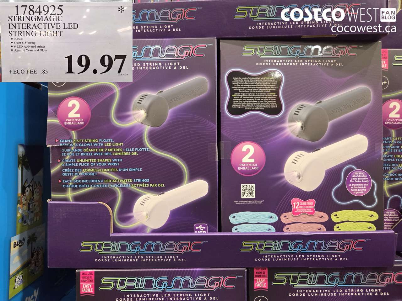 1784925 STRINGMAGIC INTERACTIVE LED STRING LIGHT $19.97