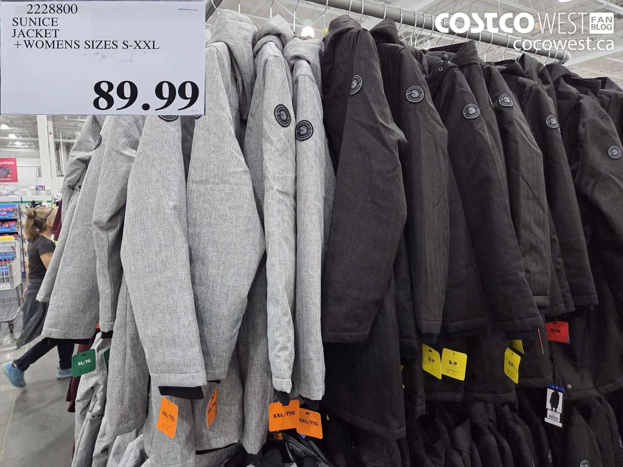 2228800 SUNICE JACKET WOMENS SIZES S-XXL $89.99