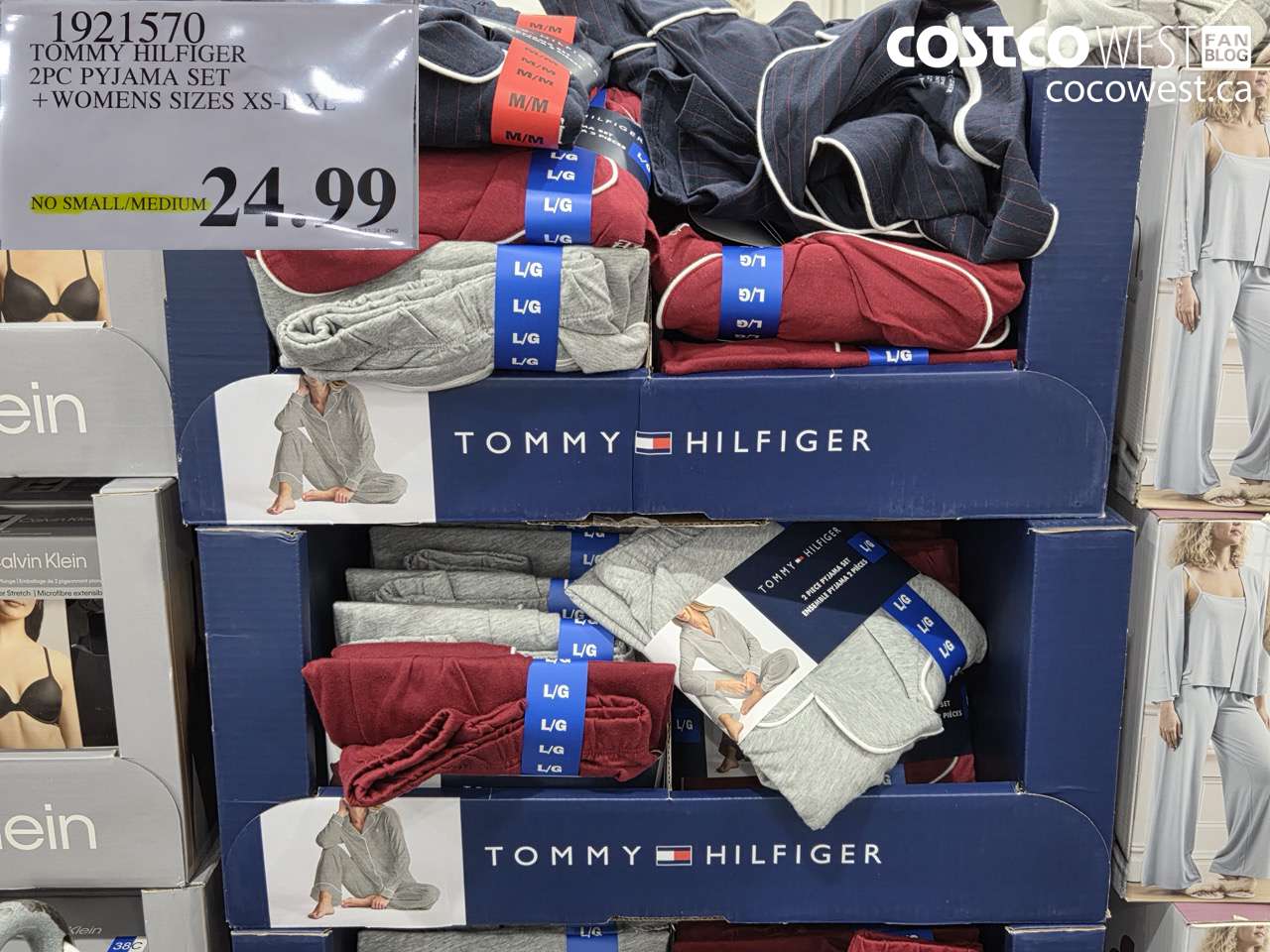 1921570 TOMMY HILFIGER 2PC PYJAMA SET WOMENS SIZES XS-L-XL $24.99