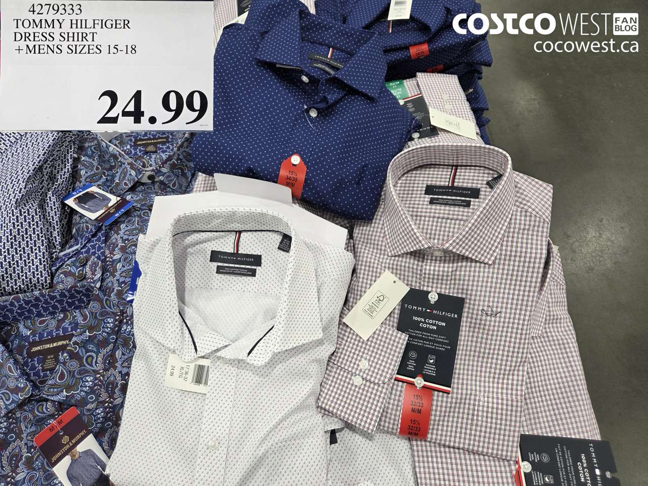 4279333 TOMMY HILFIGER DRESS SHIRT MENS SIZES 15-18 $24.99