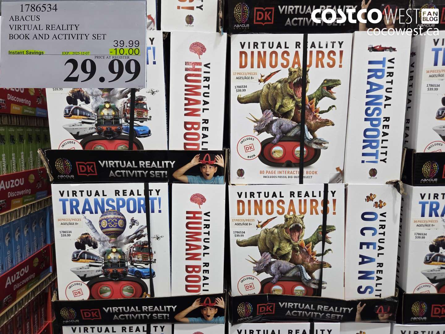 1786534 VIRTUAL REALITY BOOK AND ACTIVITY SET  ($10.00 INSTANT SAVINGS EXPIRES ON 2025-12-07) $29.99