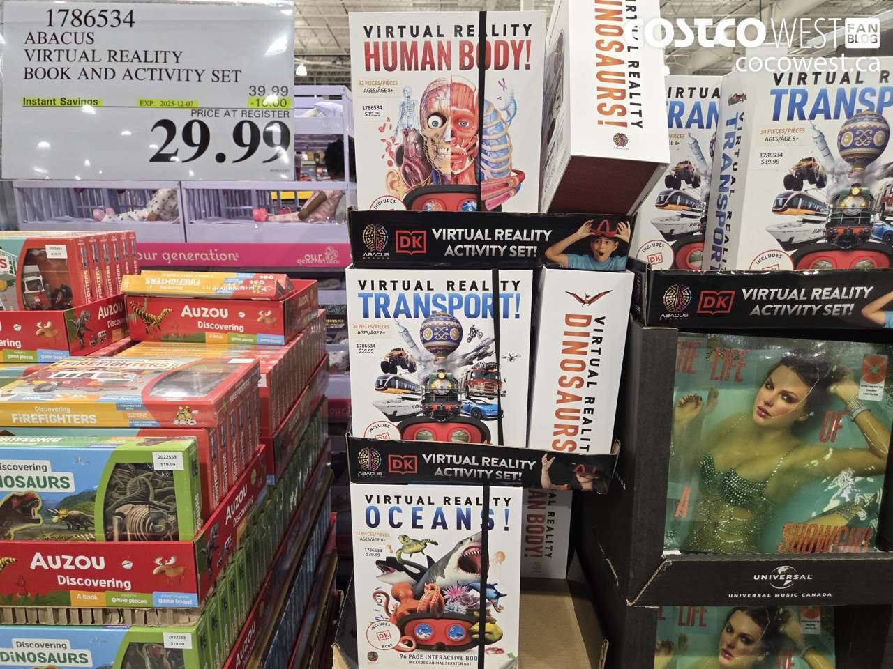 1786534 VIRTUAL REALITY BOOK AND ACTIVITY SET  ($10.00 INSTANT SAVINGS EXPIRES ON 2025-12-07) $29.99