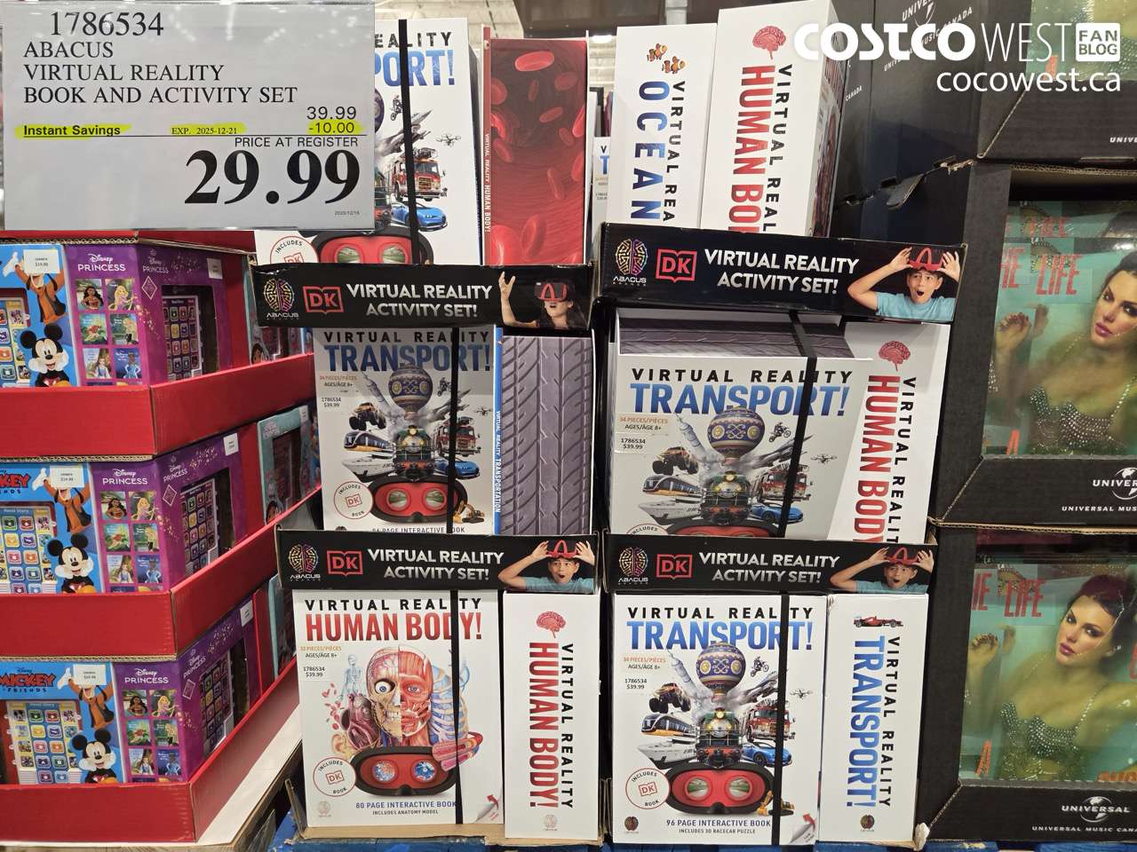 1786534 VIRTUAL REALITY BOOK AND ACTIVITY SET  ($10.00 INSTANT SAVINGS EXPIRES ON 2025-12-21) $29.99