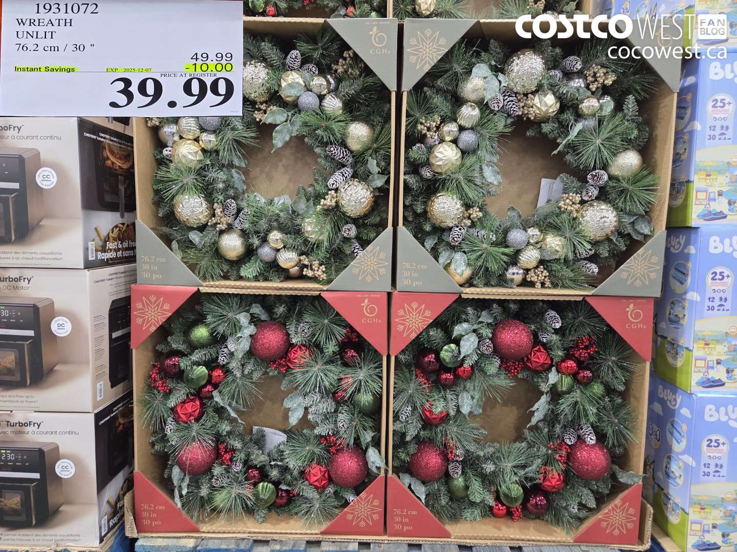 1931072 WREATH UNLIT 76.2CM/30