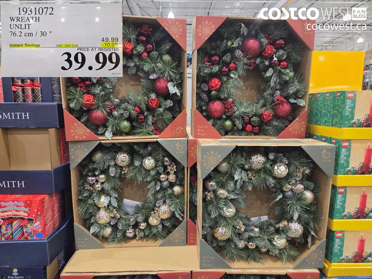 1931072 WREATH UNLIT 76.2CM/30