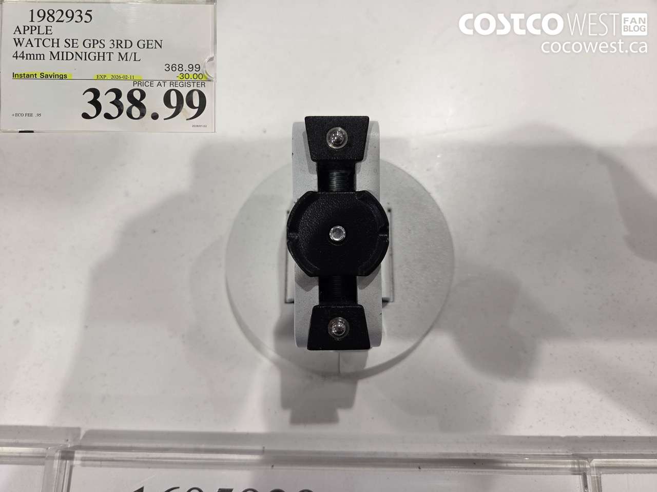 1982935 APPLE WATCH SE GPS 3RD GEN 44MM MIDNIGHT M/L ($30.00 INSTANT SAVINGS EXPIRES ON 2026-02-11) $338.99