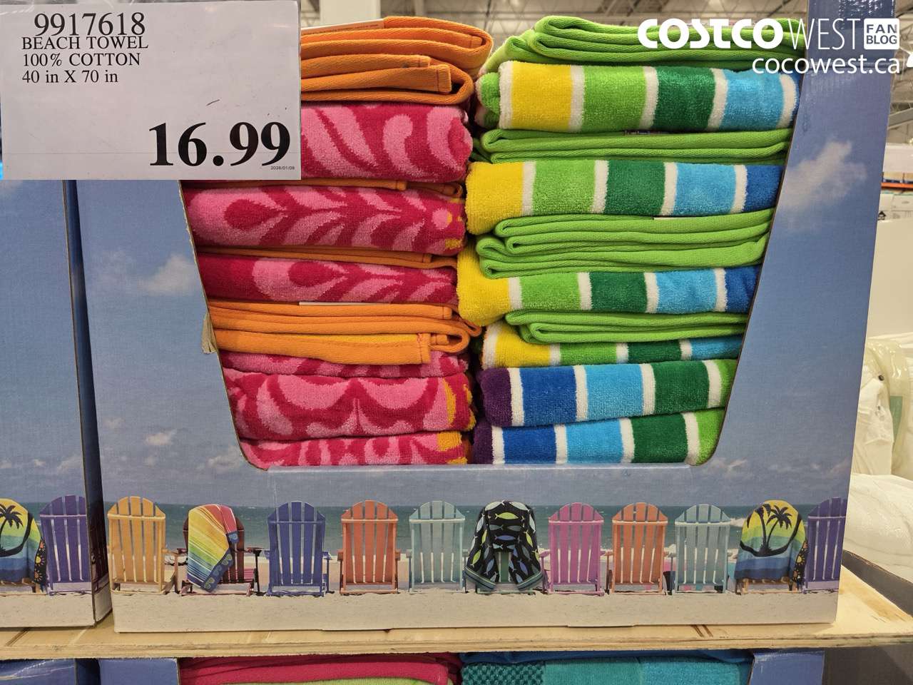 9917618 BEACH TOWEL 100% COTTON 40