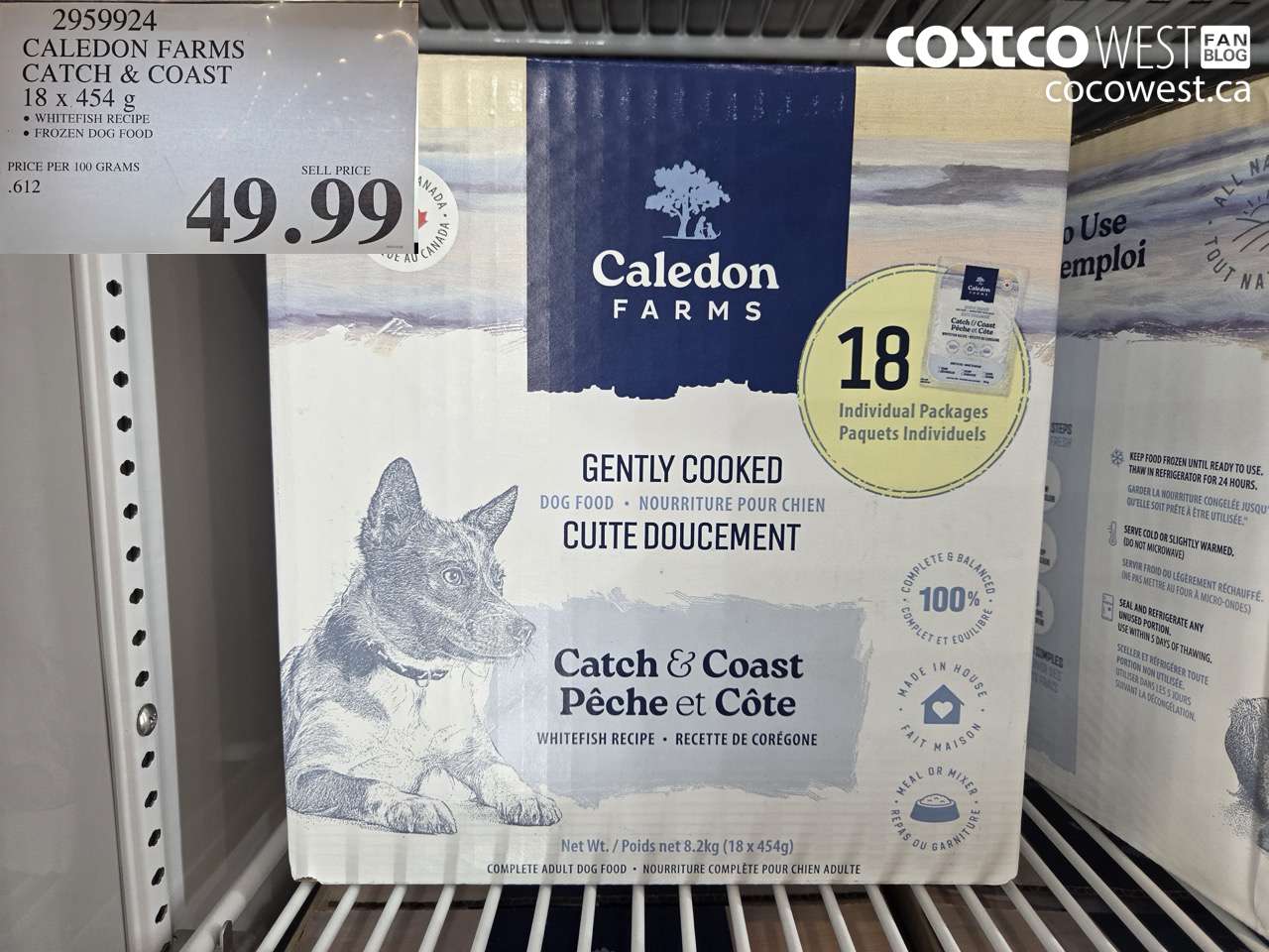 2959924 CALEDON FARMS CATCH & COAST 18 X 454G $49.99