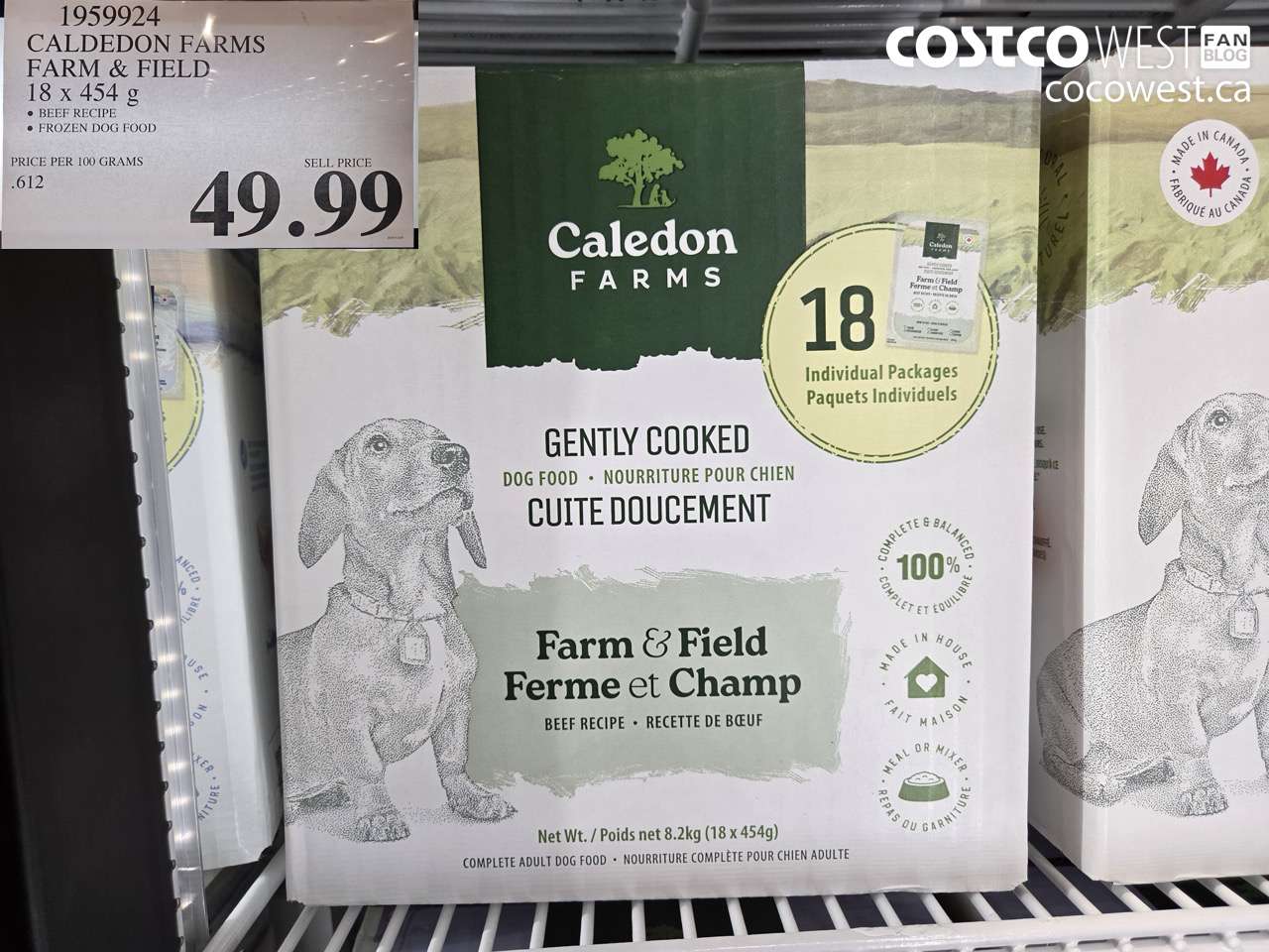 1959924 CALEDON FARMS FARM & FIELD 18 X 454G $49.99