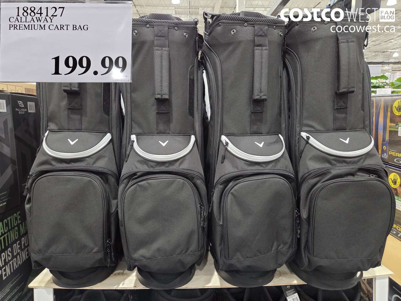 1884127 CALLAWAY PREMIUM CART BAG $199.99