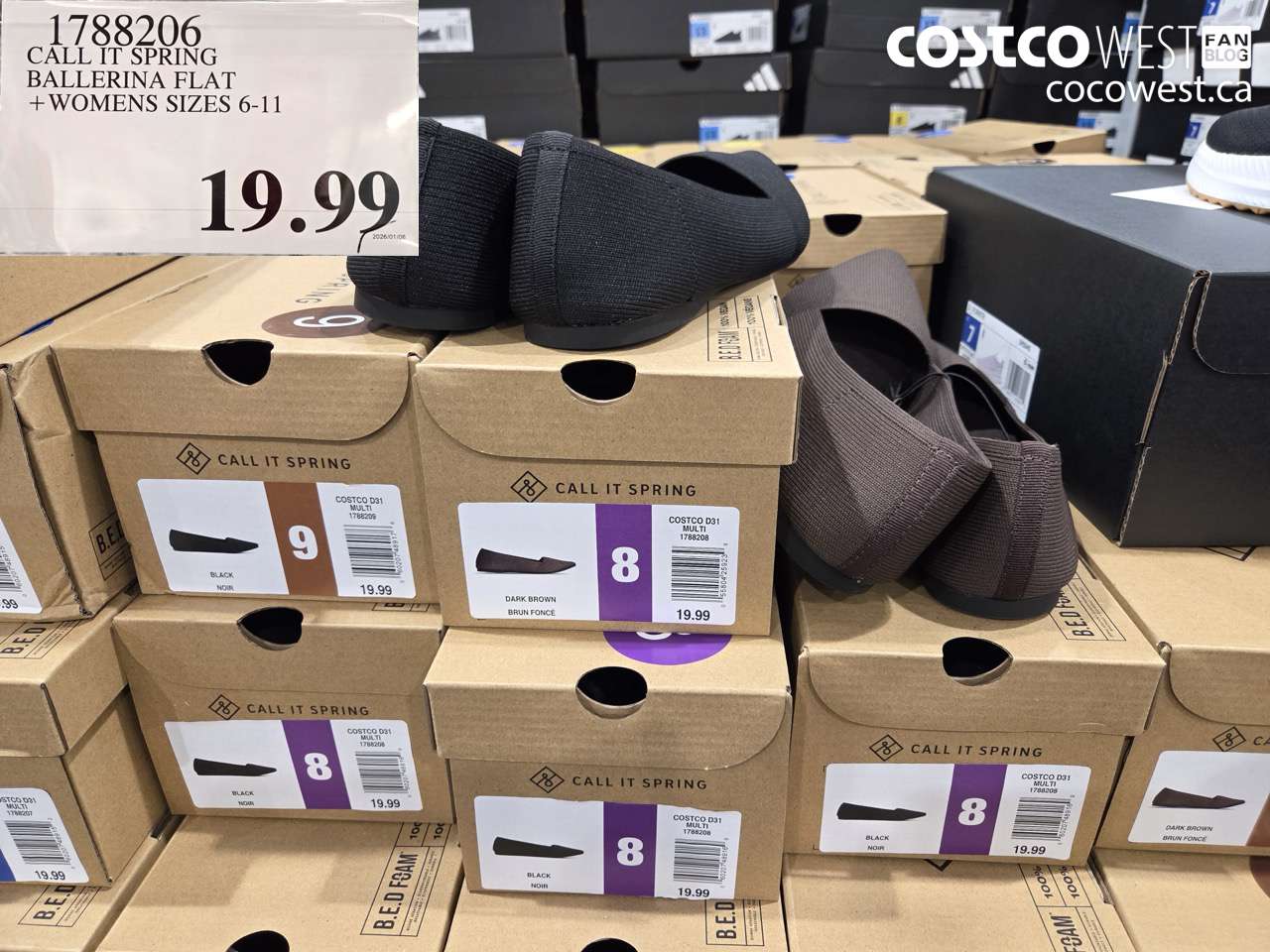 1788206 CALL IT SPRING BALLERINA FLAT LADIES SIZES 6-11 $19.99