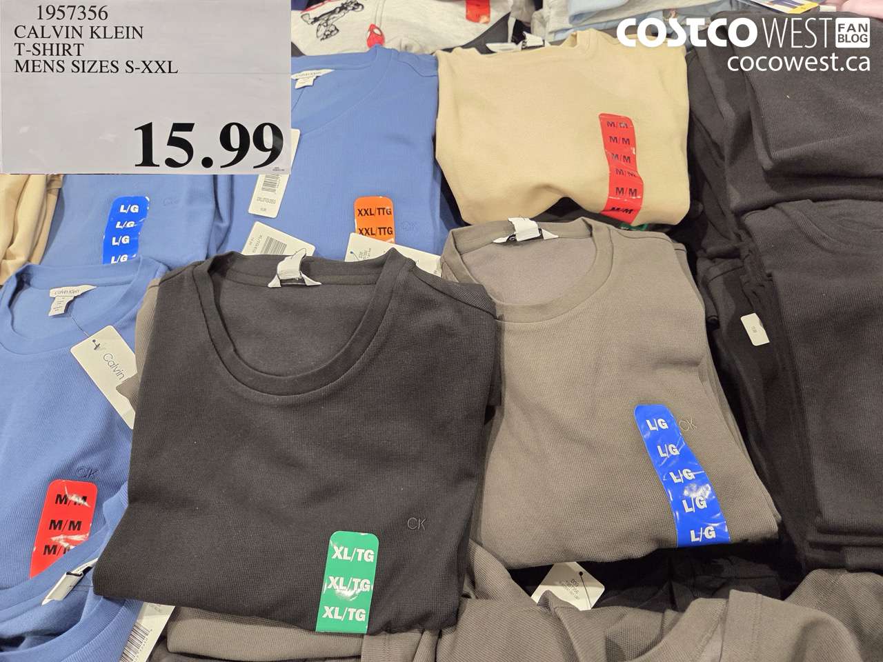 1957356 CALVIN KLEIN T-SHIRT MENS SIZES S-XXL $15.99