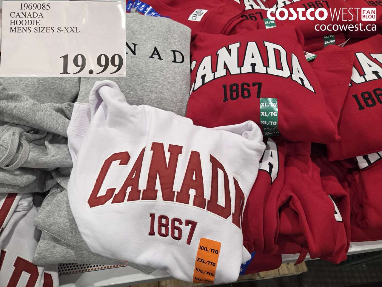 1969085 CANADA HOODIE MENS SIZES S-XXL $19.99