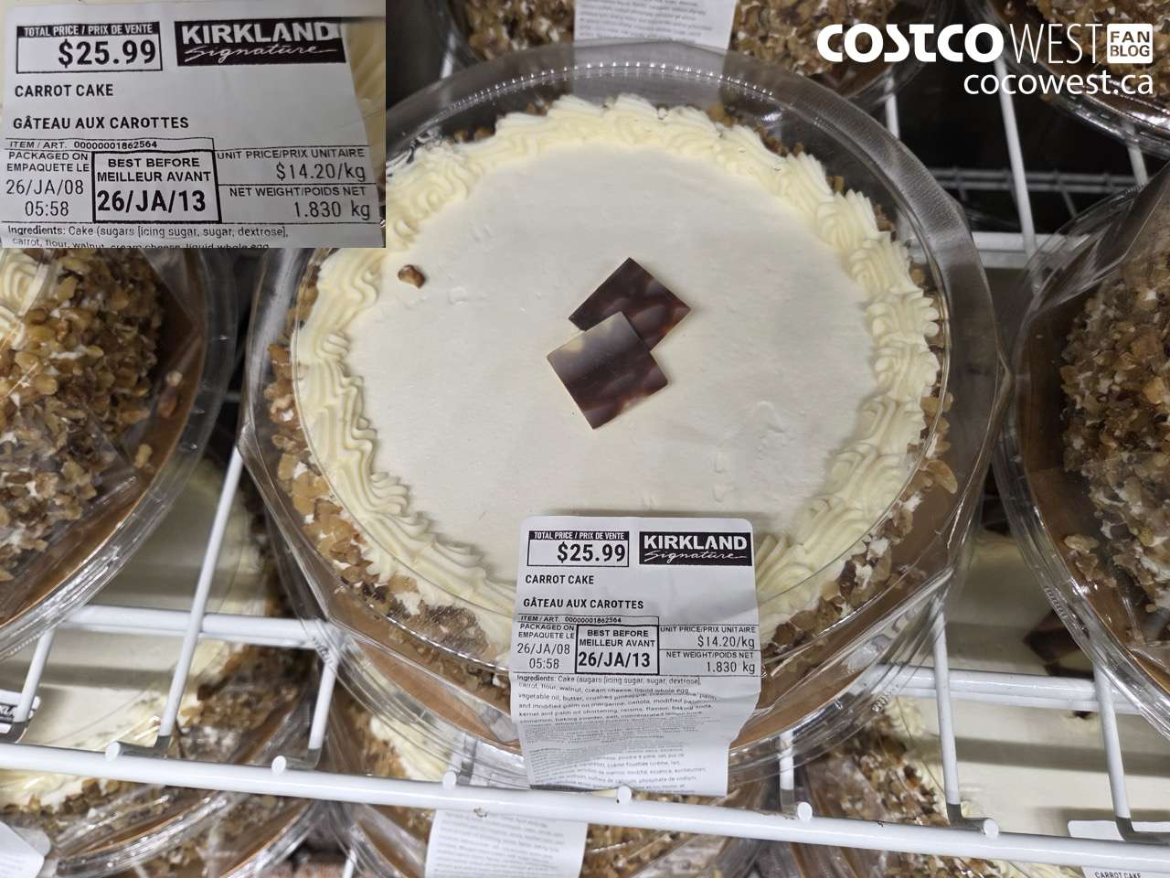 1862564 CARROT CAKE $25.99