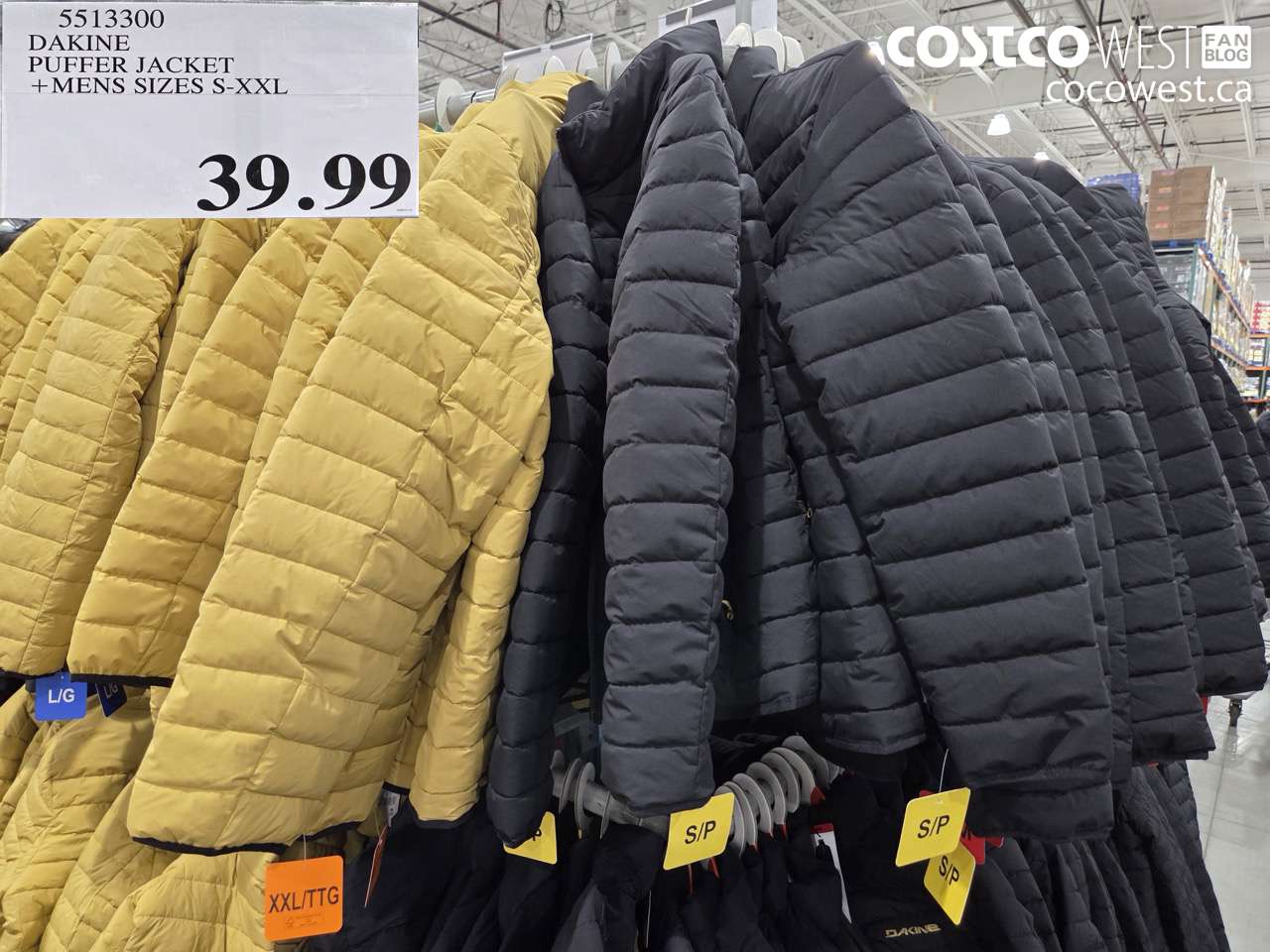 5513300 DAKINE PUFFER JACKET MENS SIZES S-XXL $39.99