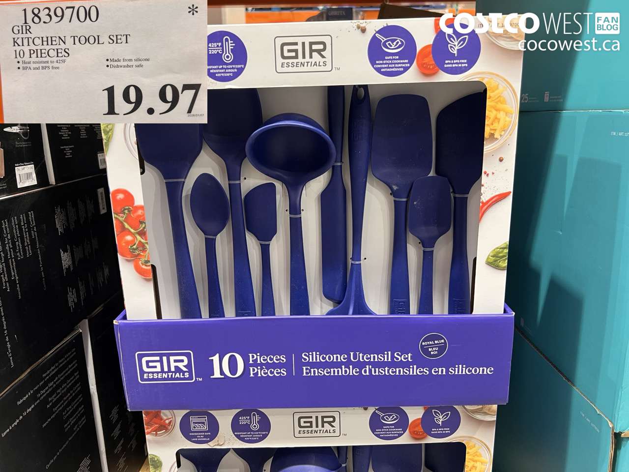 1839700 GIR KITCHEN TOOL SET 10 PIECES $19.97