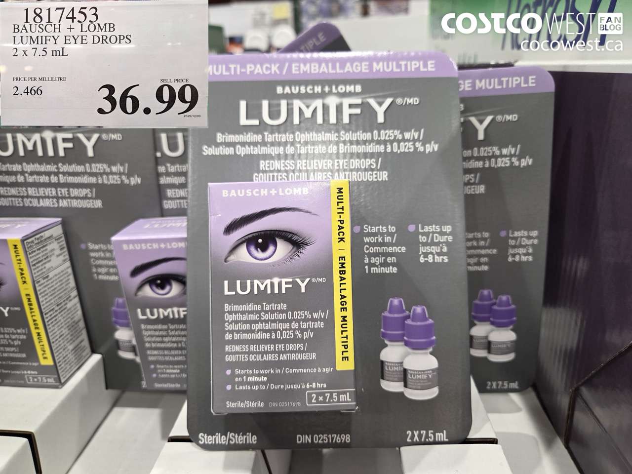 1817453 LUMIFY DROPS 2 X 7.5ML $36.99