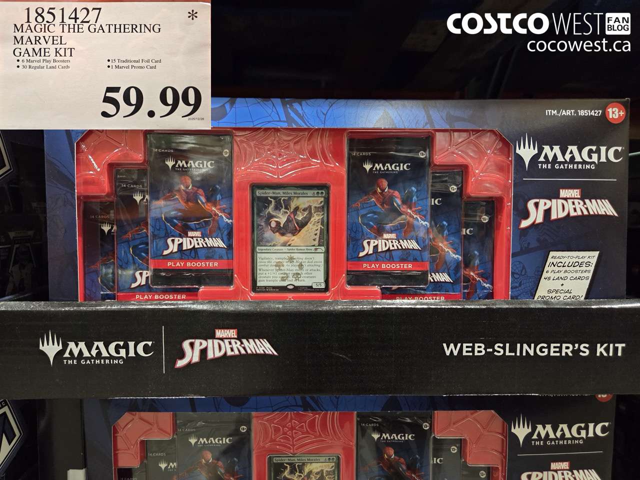 1851427 MAGIC THE GATHERING MARVEL GAME KIT $59.99