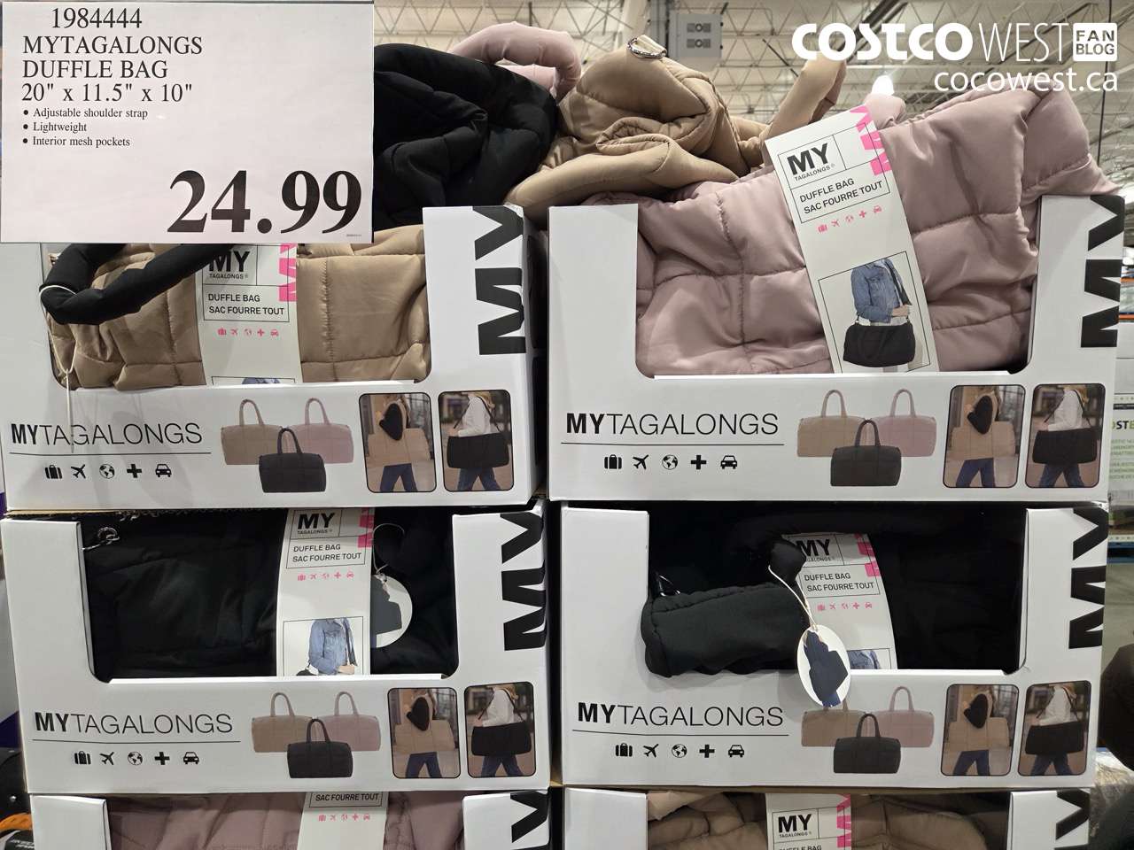 1984444 MYTAGALONGS DUFFLE BAG 20