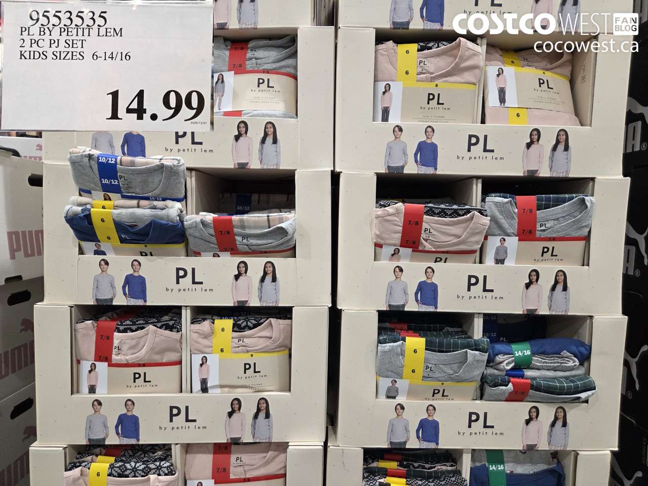 9553535 PL BY PETIT LEM 2PC PJ SET KIDS SIZES 6-14/16 $14.99