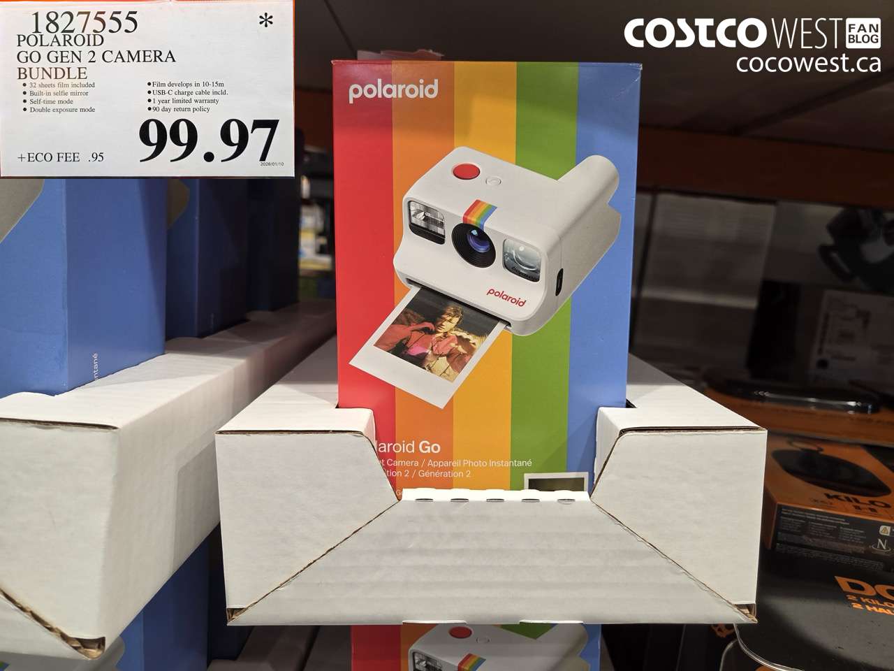 1827555 POLAROID GO GEN 2 CAMERA BUNDLE $99.97