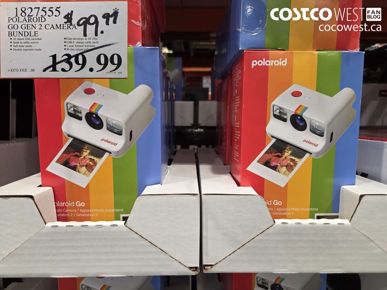 1827555 POLAROID GO GEN 2 CAMERA BUNDLE $99.97