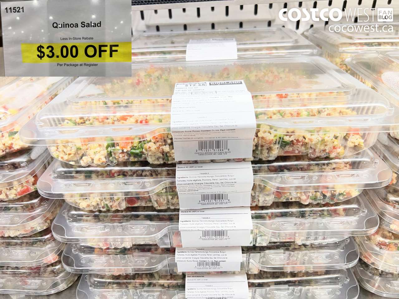 11521 QUINOA SALAD ($3.00 INSTANT SAVINGS)