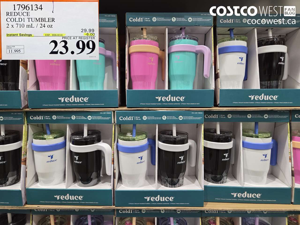 1796134 REDUCE COLD1 24OZ 2 PACK ($6.00 INSTANT SAVINGS EXPIRES ON 2026-02-01) $23.99