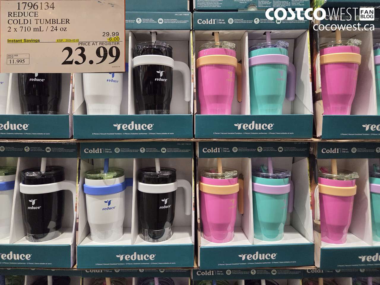 1796134 REDUCE COLD1 24OZ 2 PACK ($6.00 INSTANT SAVINGS EXPIRES ON 2026-02-01) $23.99