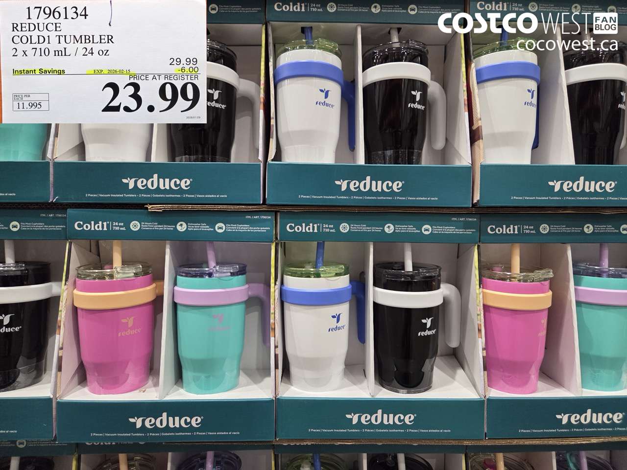 1796134 REDUCE COLD1 24OZ 2 PACK ($6.00 INSTANT SAVINGS EXPIRES ON 2026-02-15) $23.99