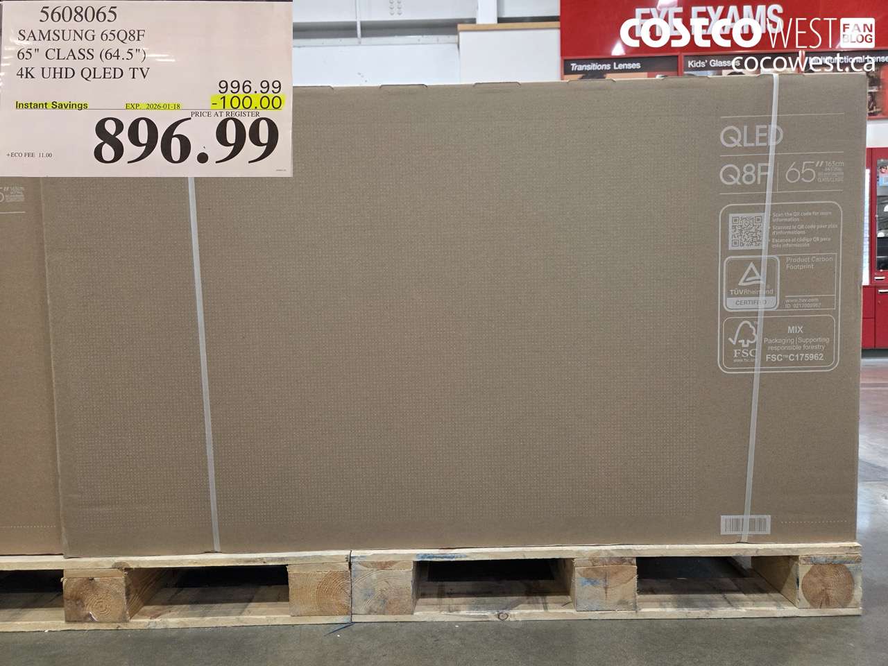 5608065 SAMSUNG 65Q8F 65