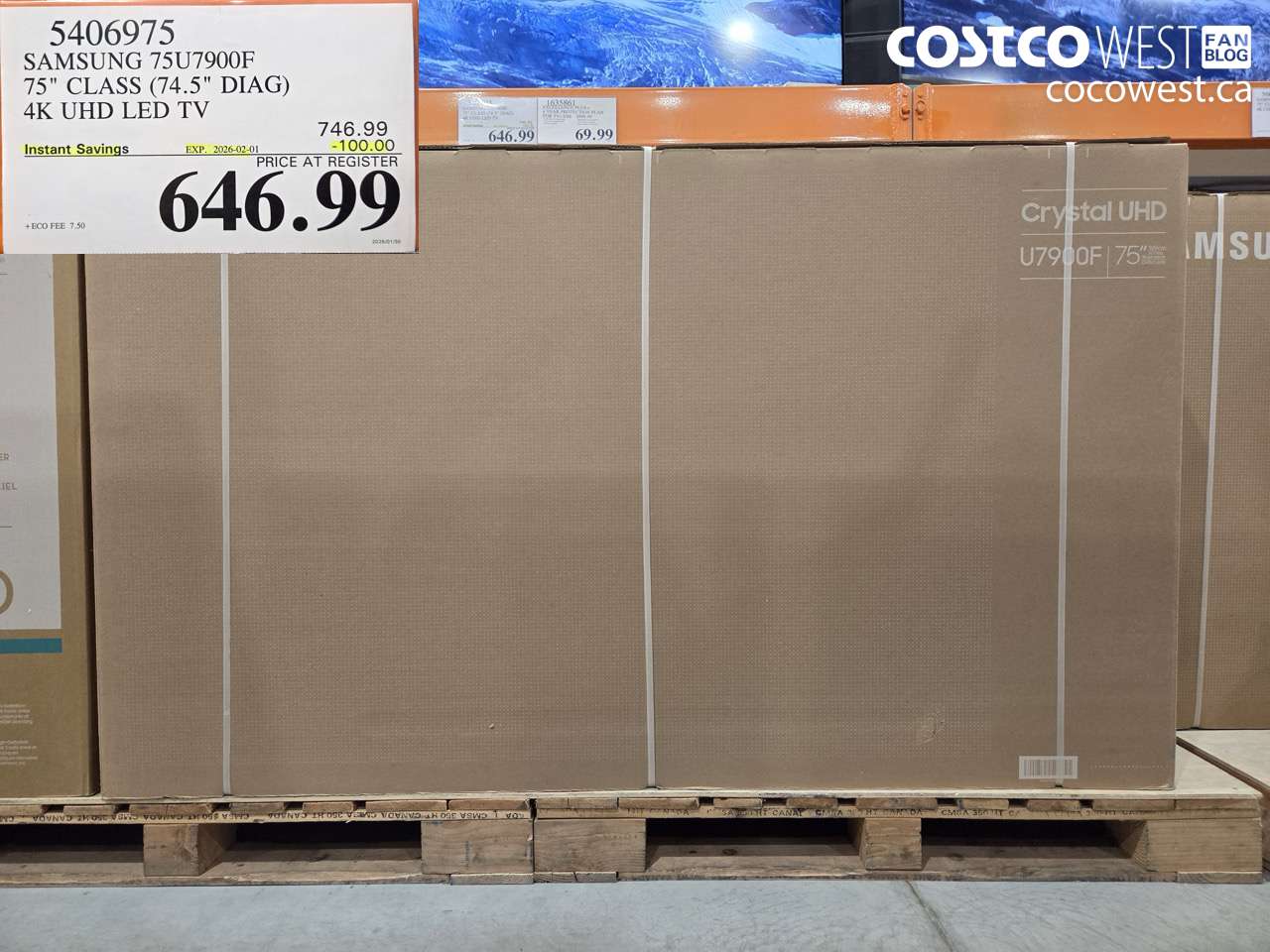 5406975 SAMSUNG 75U7900F 75