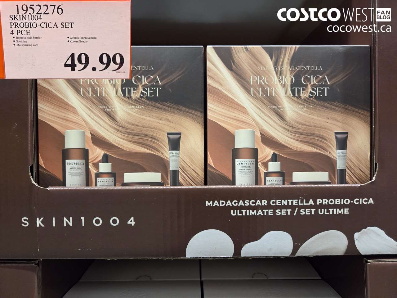 1952276 SKIN1004 PROBIO-CICA SET 4PCE $49.99