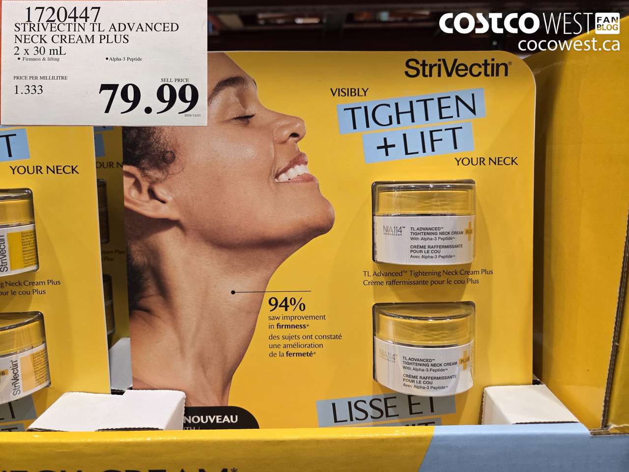 1720447 STIVECTIN TL ADVANCED NECK CREAM PLUS 2 X 30 ML $79.99