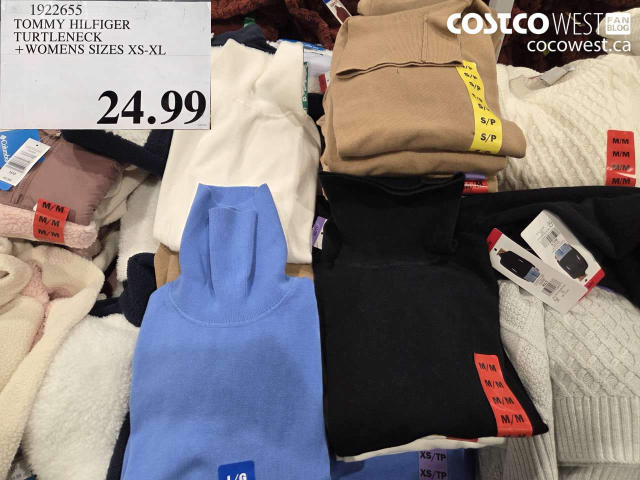 1922655 TOMMY HILFIGER TURTLENECK WOMENS SIZES XS-XL $24.99
