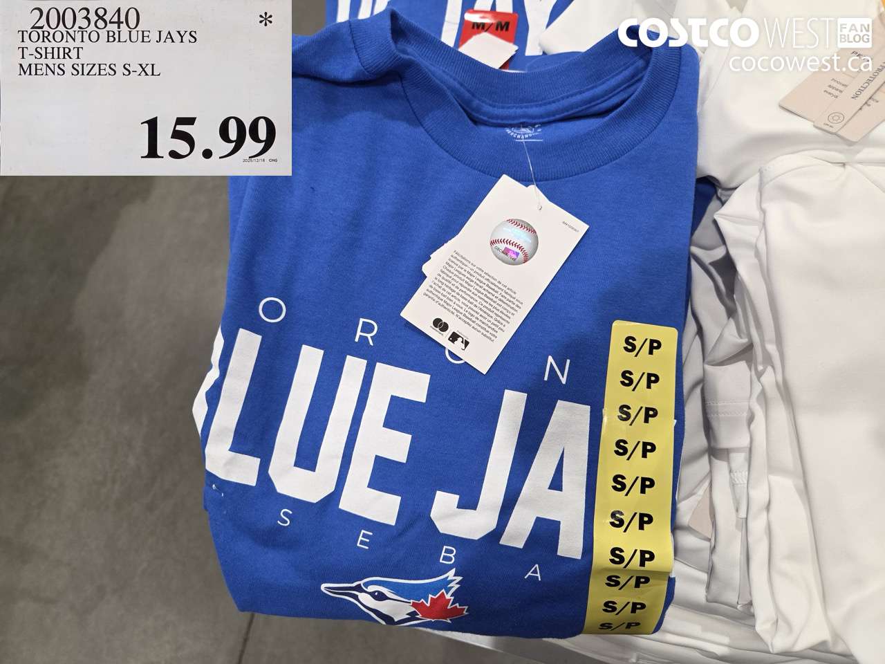 2003840 TORONTO BLUE JAYS T-SHIRT MENS SIZES S-XL $15.99