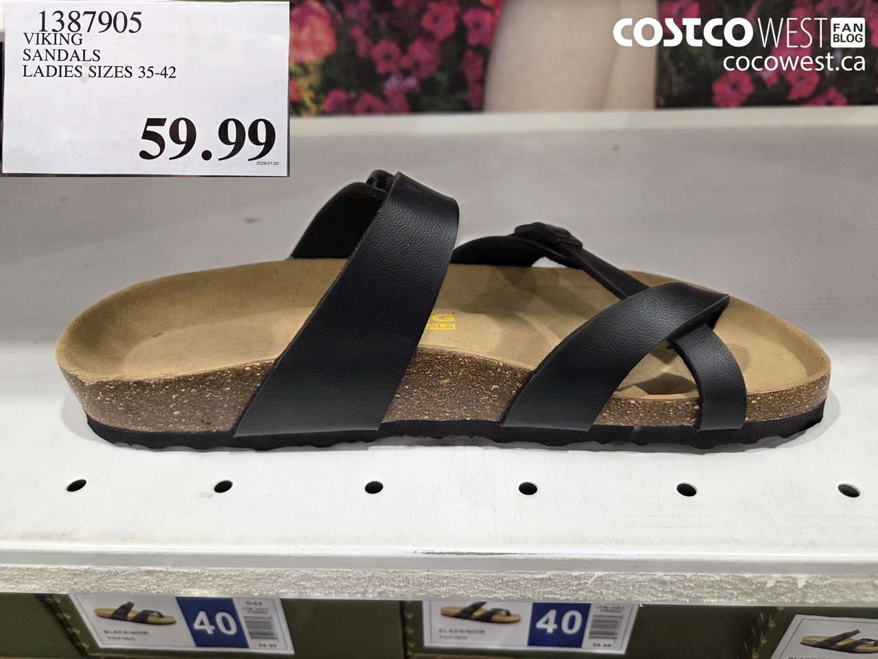 1387905 VIKING SANDALS LADIES SIZES 35-42 $59.99