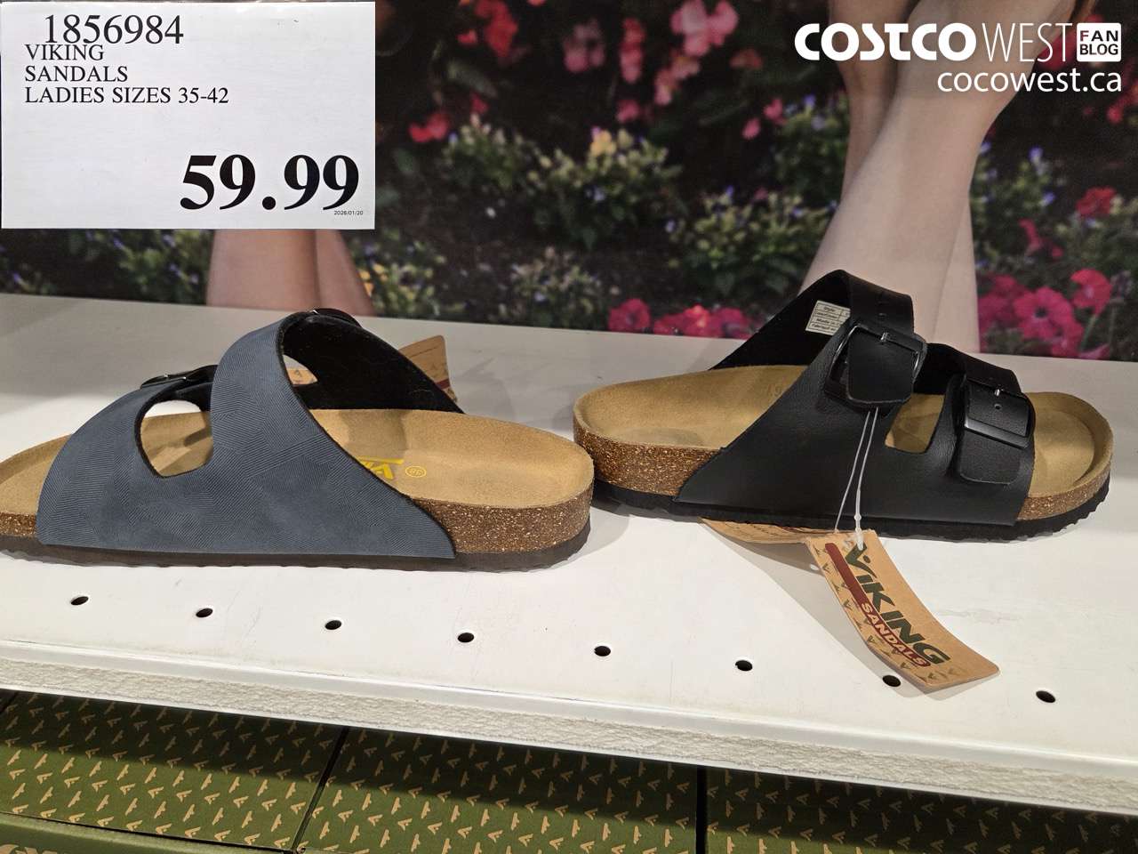 1856984 VIKING SANDALS LADIES SIZES 35-42 $59.99