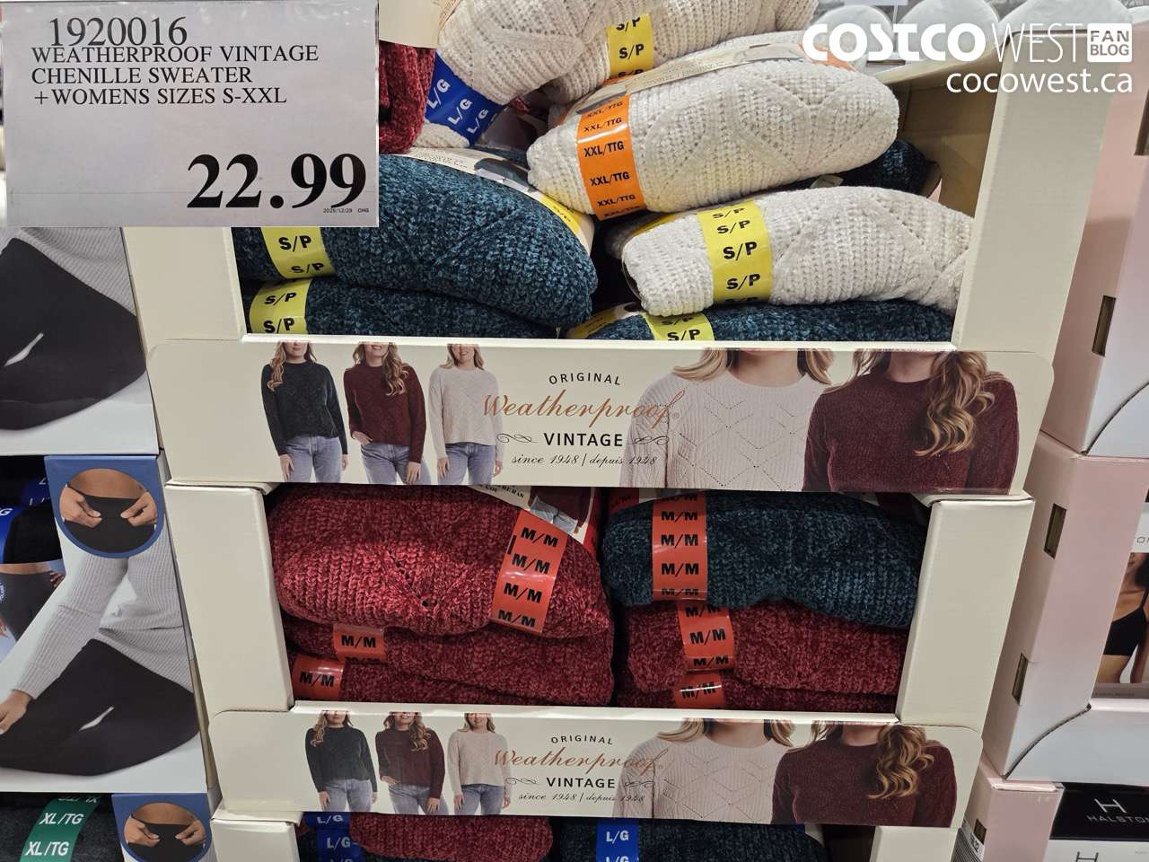 1920016 WEATHERPROOF VINTAGE CHENILLE SWEATER WOMENS SIZES S-XXL $22.99