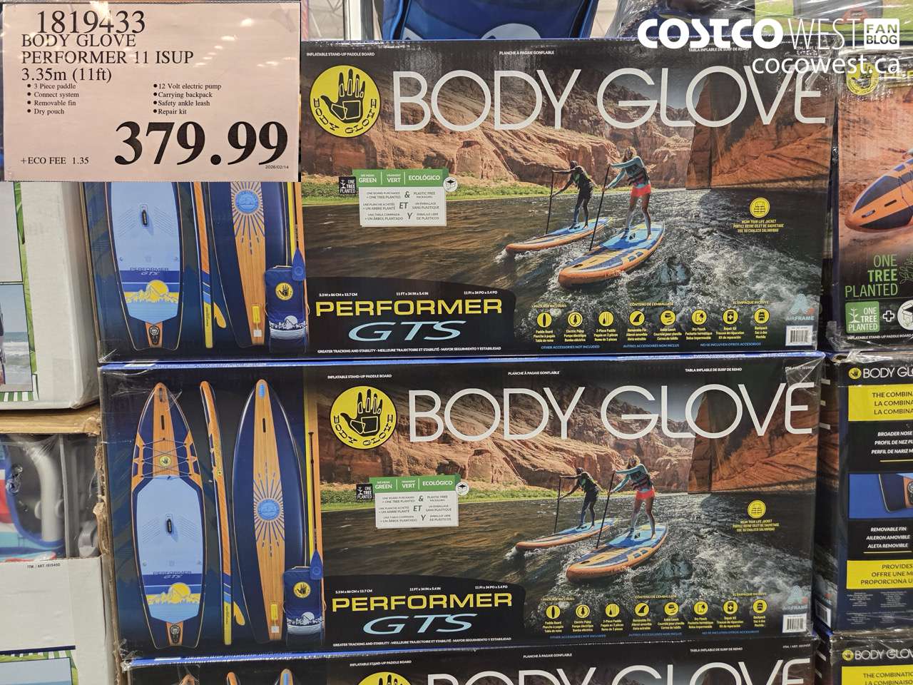 1819433 BODY GLOVE PERFORMER 11 ISUP 3.35M (11FT) $379.99