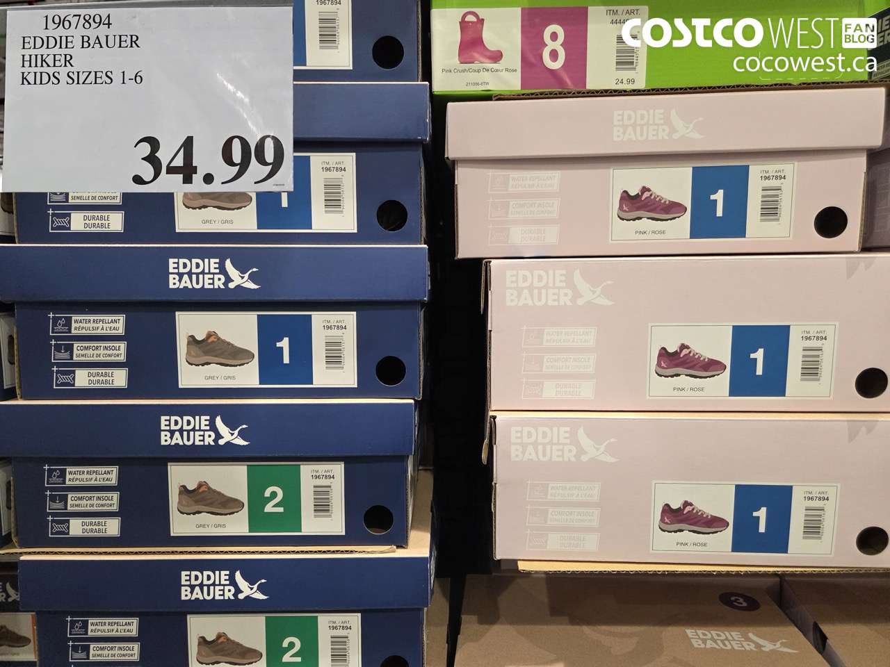 1967894 EDDIE BAUER HIKER KIDS SIZES 1-6 $34.99