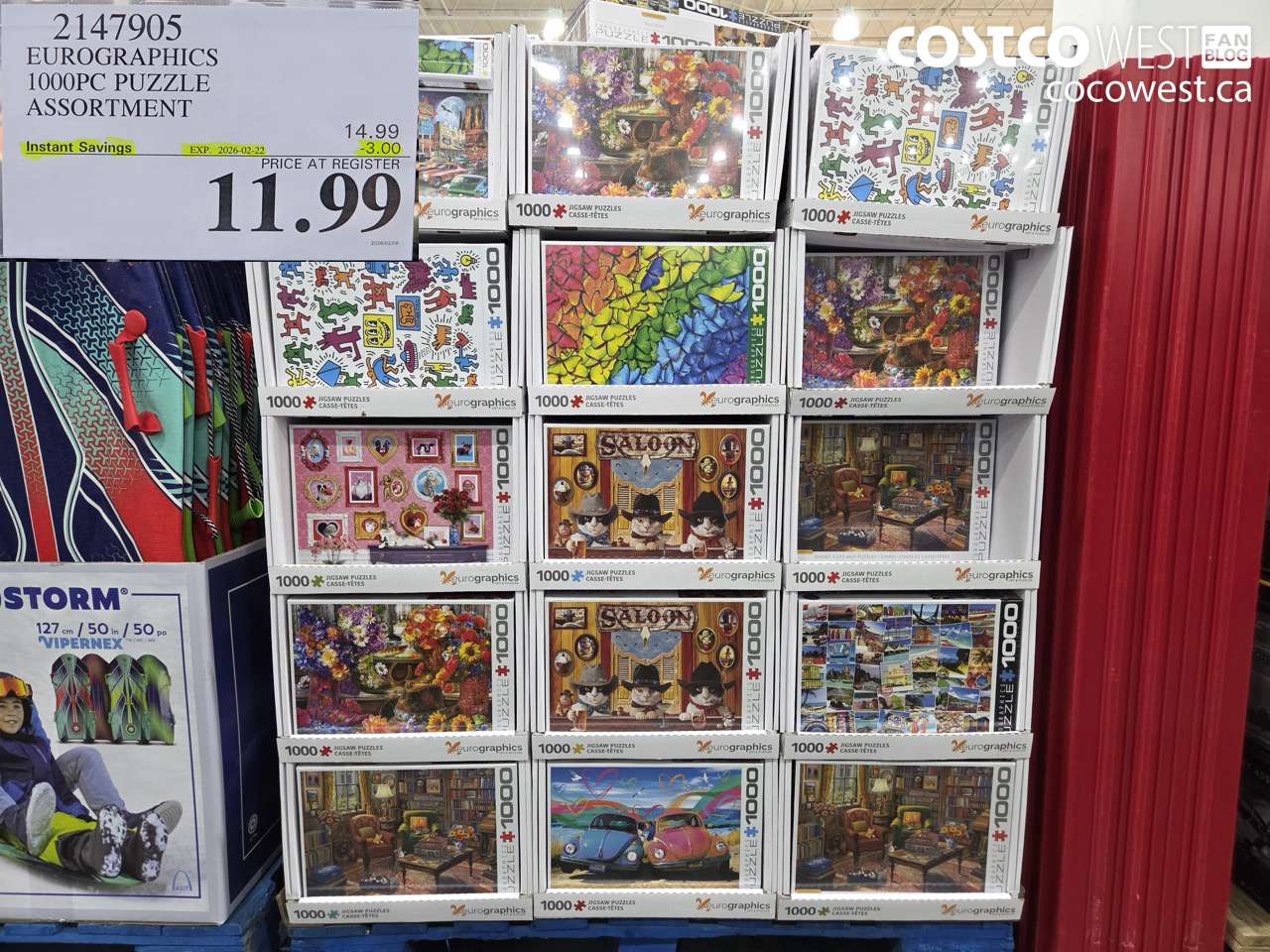 2147905 EUROGRAPHICS 1000PC PUZZLE ASSORTMENT ($3.00 INSTANT SAVINGS EXPIRES ON 2026-02-22) $11.99