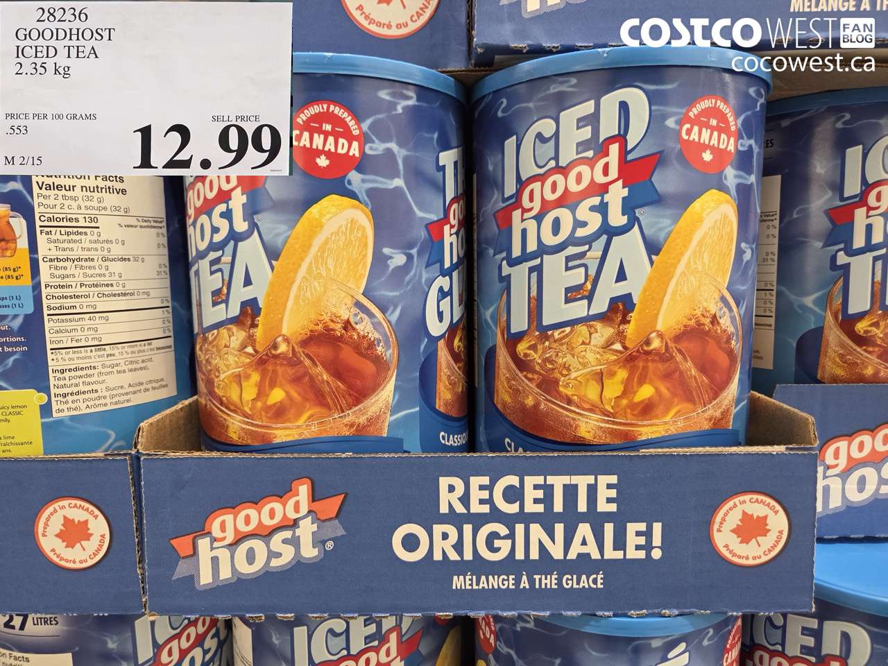 28236 GOODHOST ICED TEA 2.35 kg $12.99